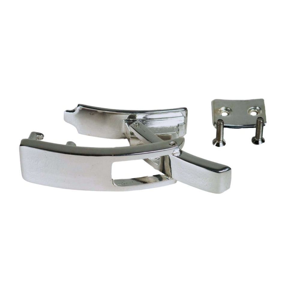 Loaded Lifting Belt Replacement Lever: Silver (Blank)